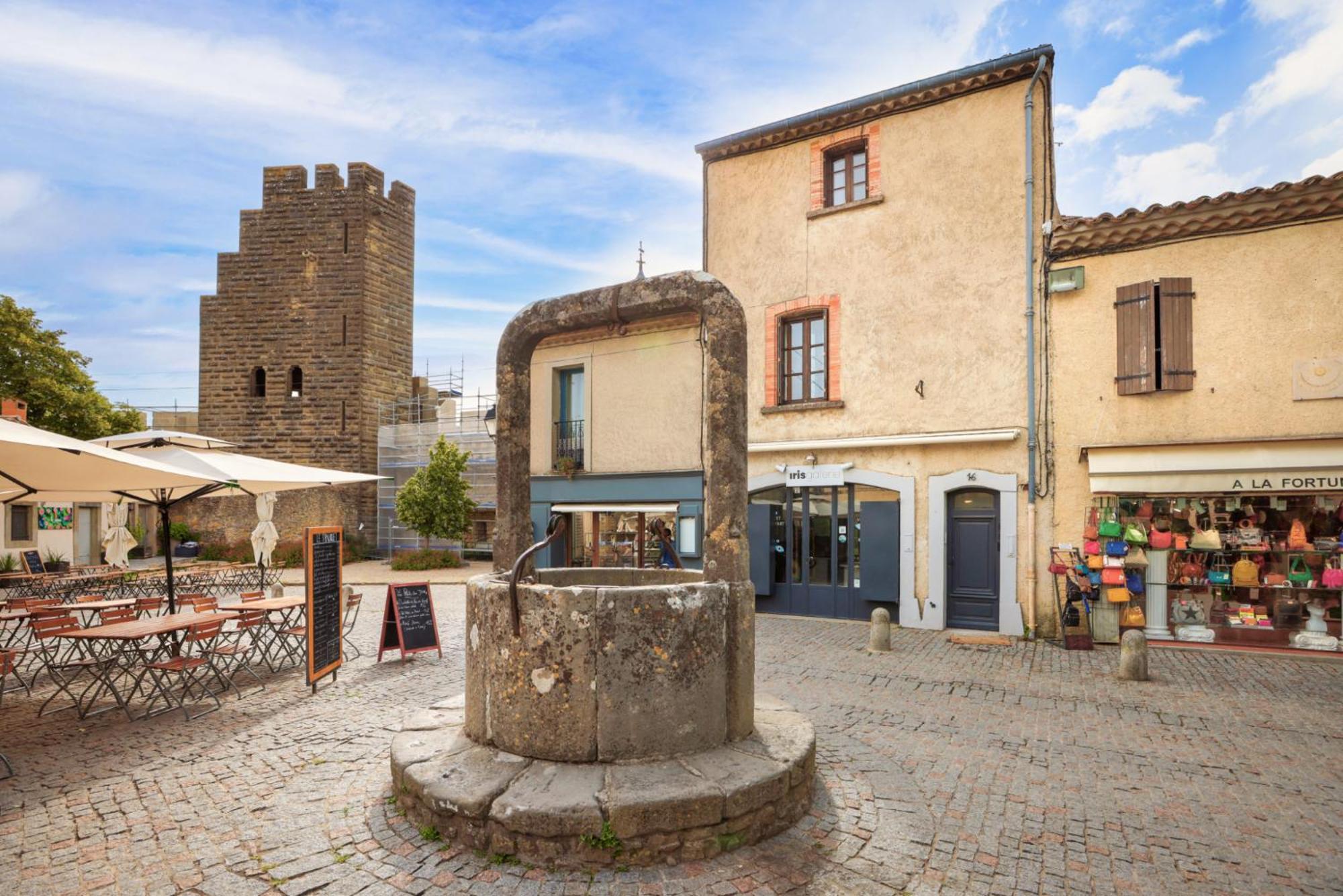 Appartamento La Demeure Du Chevalier D'Argent- Parking Gratuit Carcassonne Esterno foto